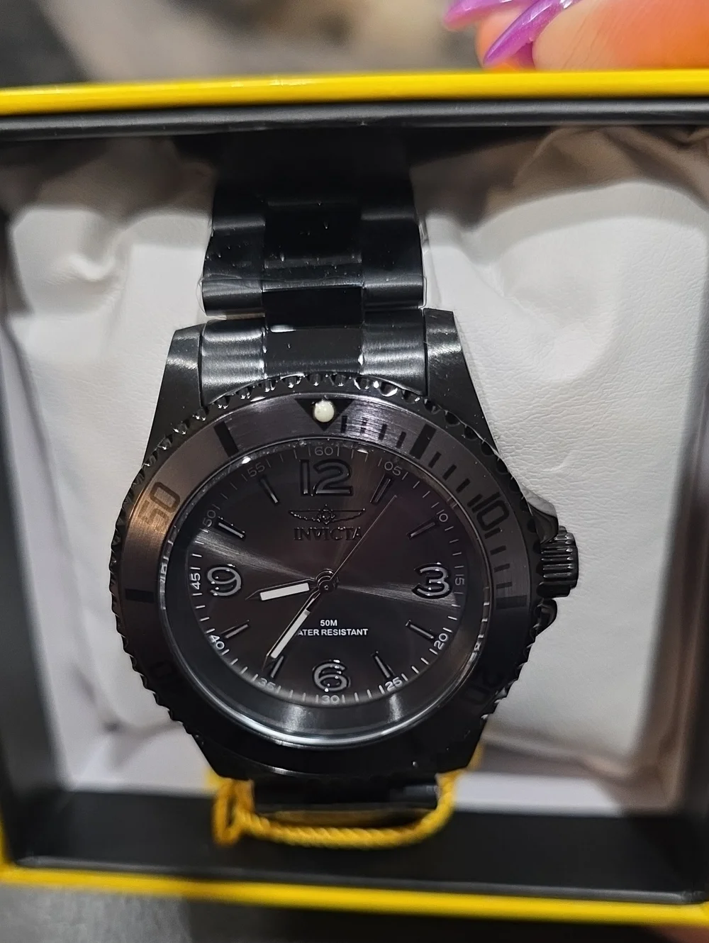 712. Invicta Specialty Velario Men's Watch - 41mm. Black (69727)